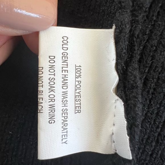 Selfie Leslie - BATWING KNIT MIDI DRESS BLACK - Picture 7 of 8